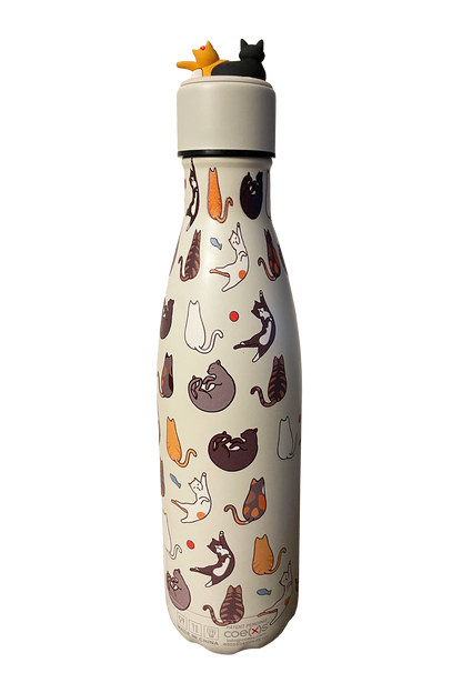 cat bottle full back view