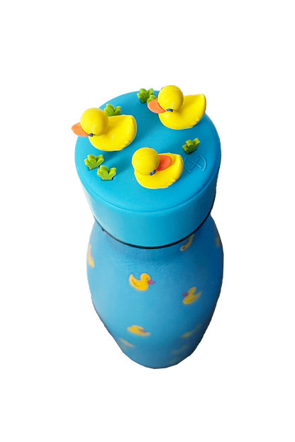 ducky bottle zoomed in top