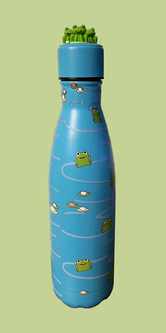 froggy bottle front view